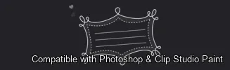 Bubble Talk brush 8 of 60 — Photoshop & Clip Studio Paint .abr preview