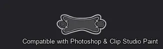 Bubble Talk brush 39 of 60 — Photoshop & Clip Studio Paint .abr preview