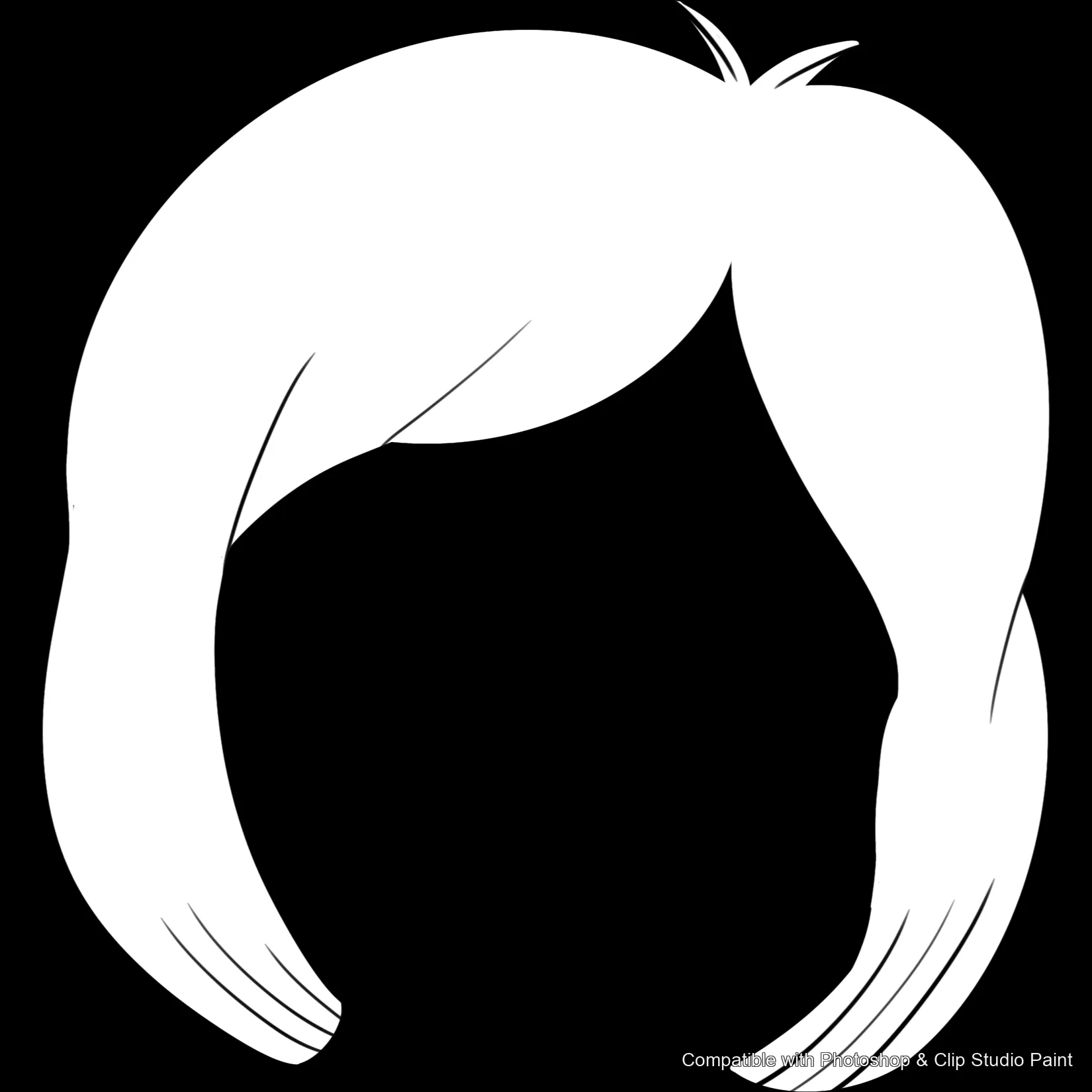 Chibi Squad brush 27 of 50 — Photoshop & Clip Studio Paint .abr preview