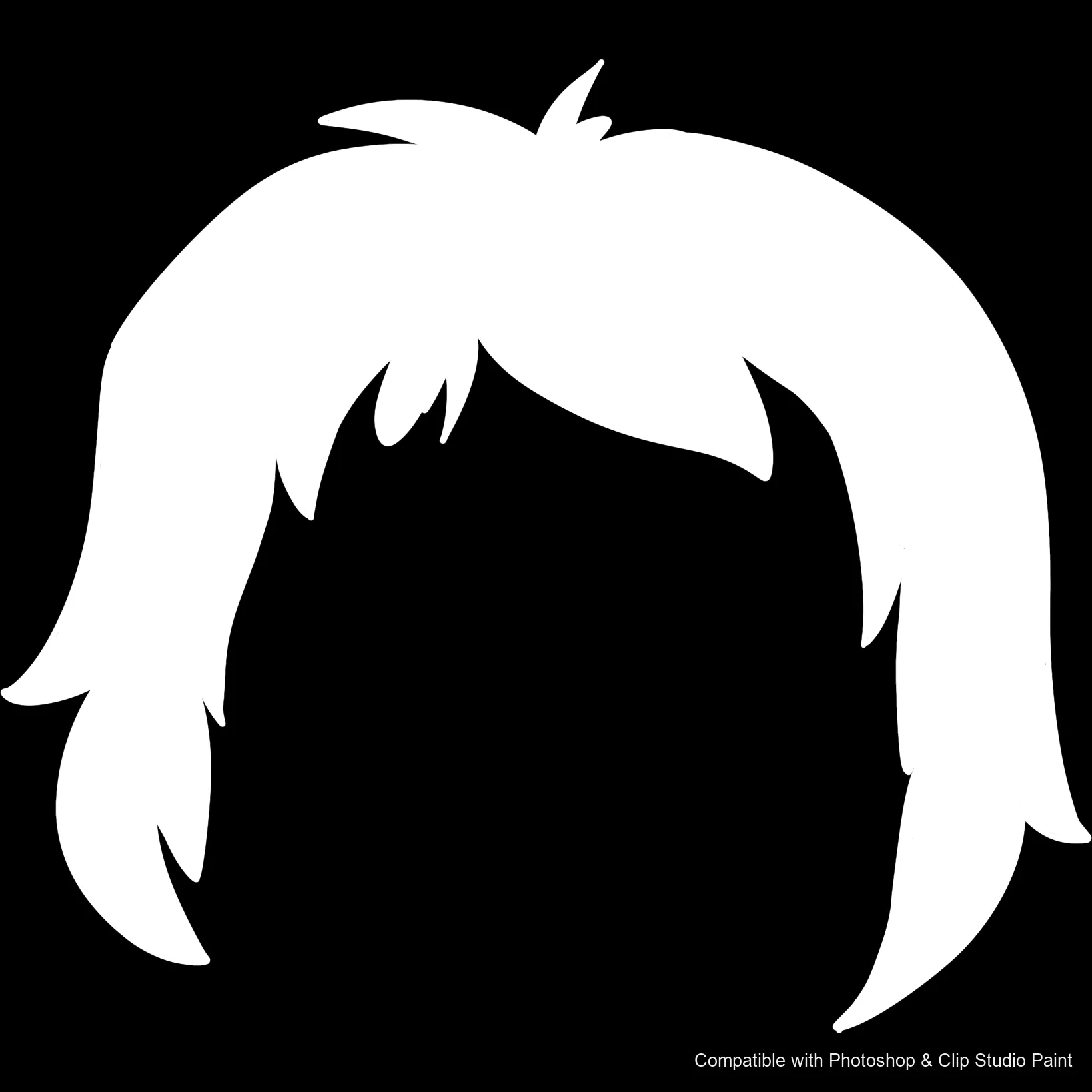Chibi Squad brush 35 of 50 — Photoshop & Clip Studio Paint .abr preview