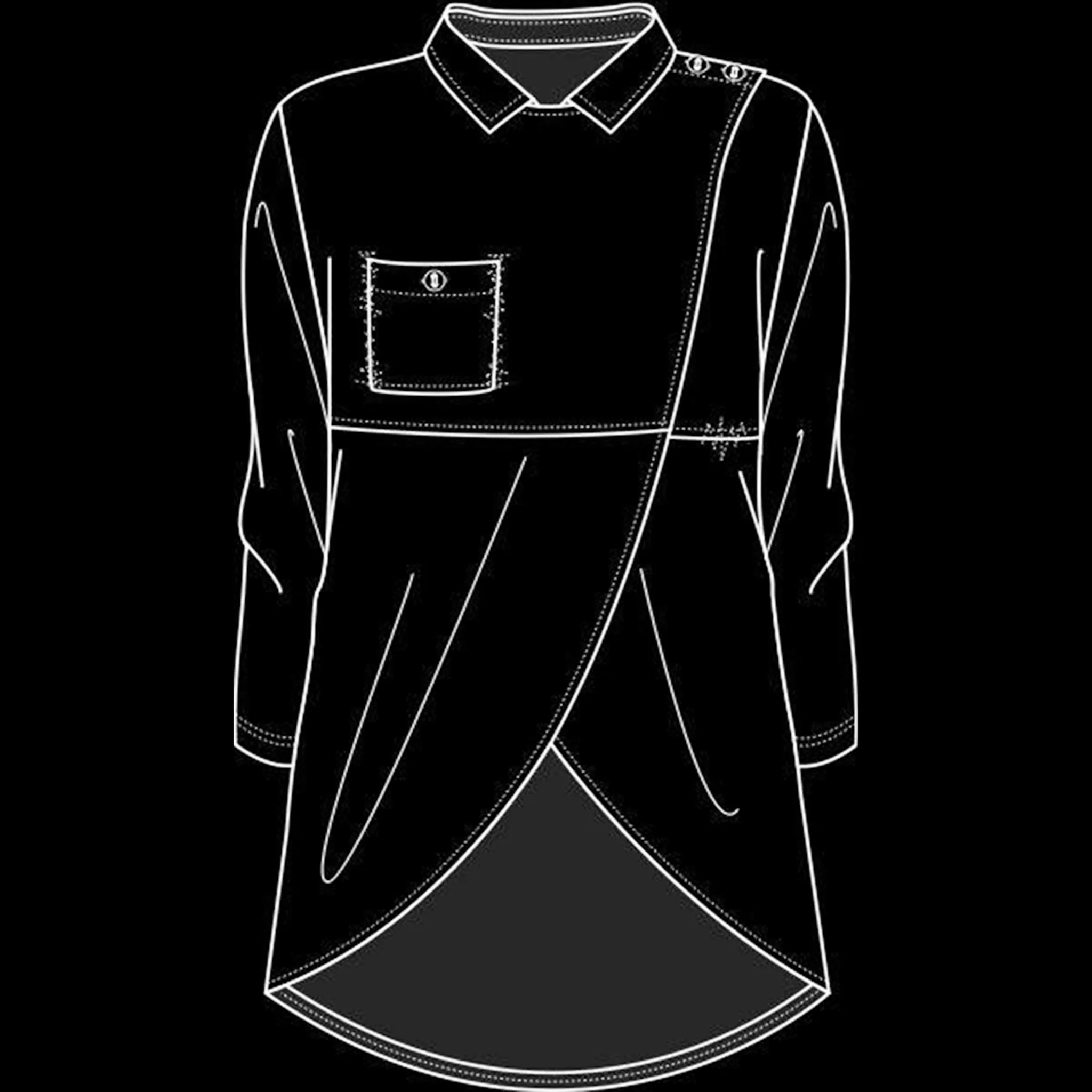 Clothing Line 2 brush 28 of 60 — Procreate stamp preview