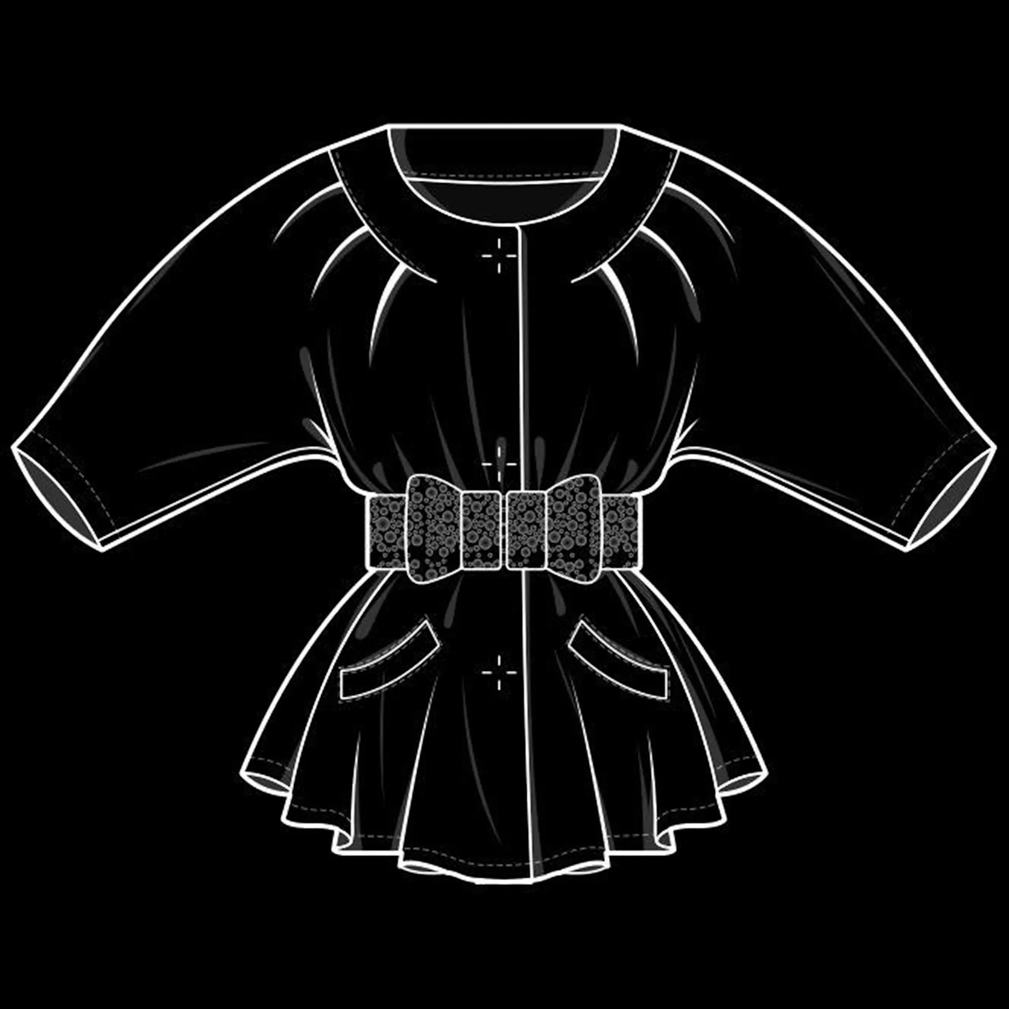 Clothing Line 2 brush 29 of 60 — Procreate stamp preview