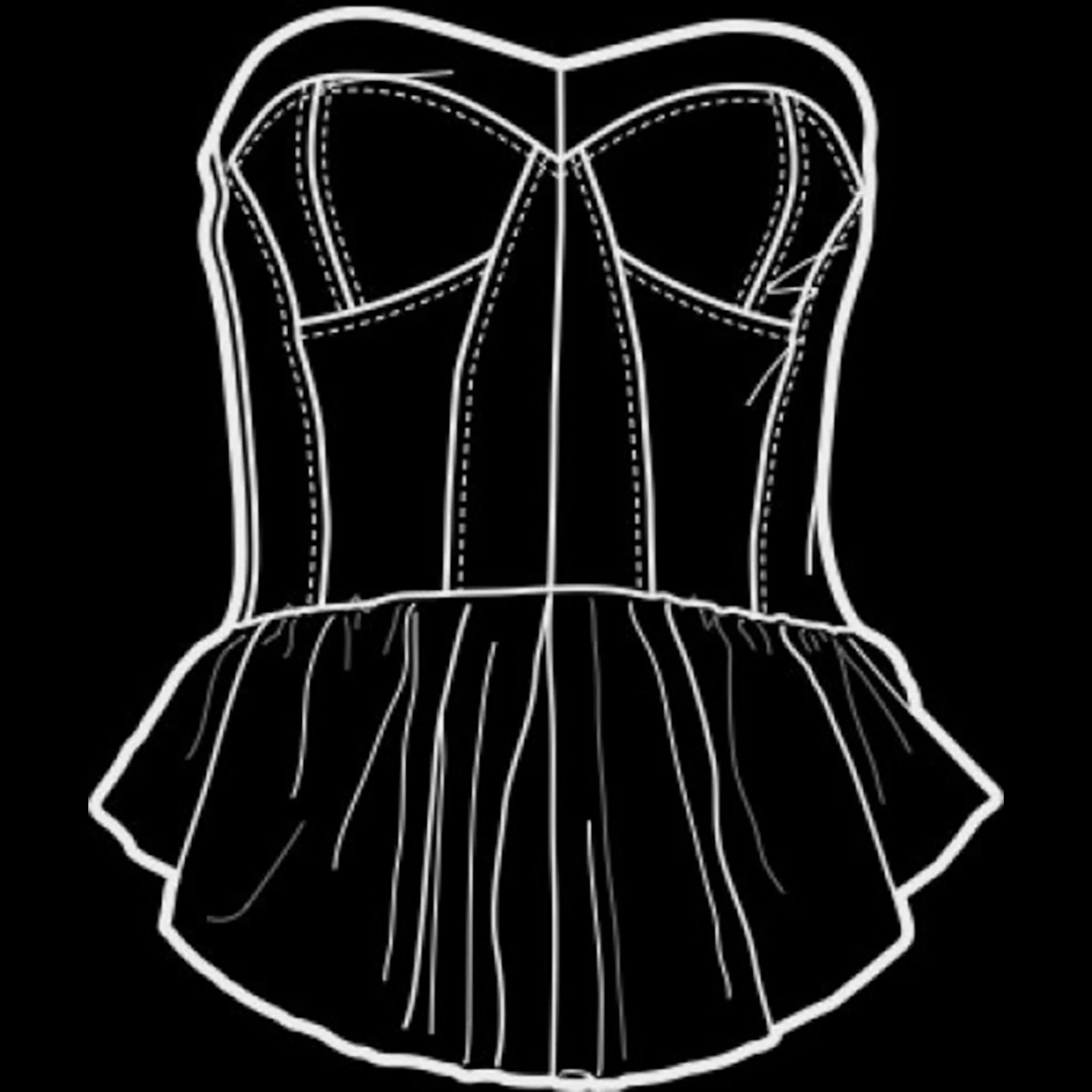 Clothing Line 2 brush 32 of 60 — Procreate stamp preview