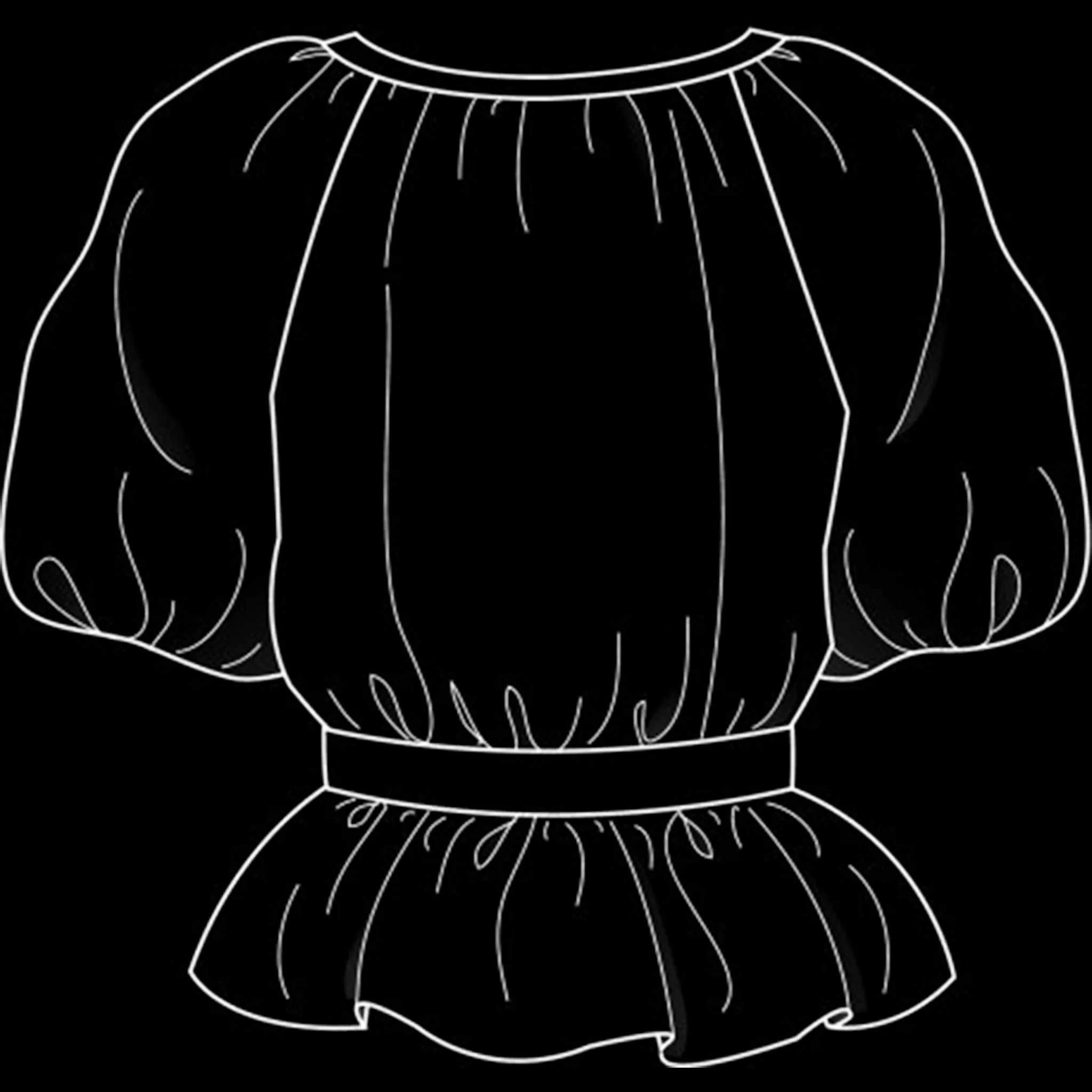 Clothing Line 2 brush 33 of 60 — Procreate stamp preview