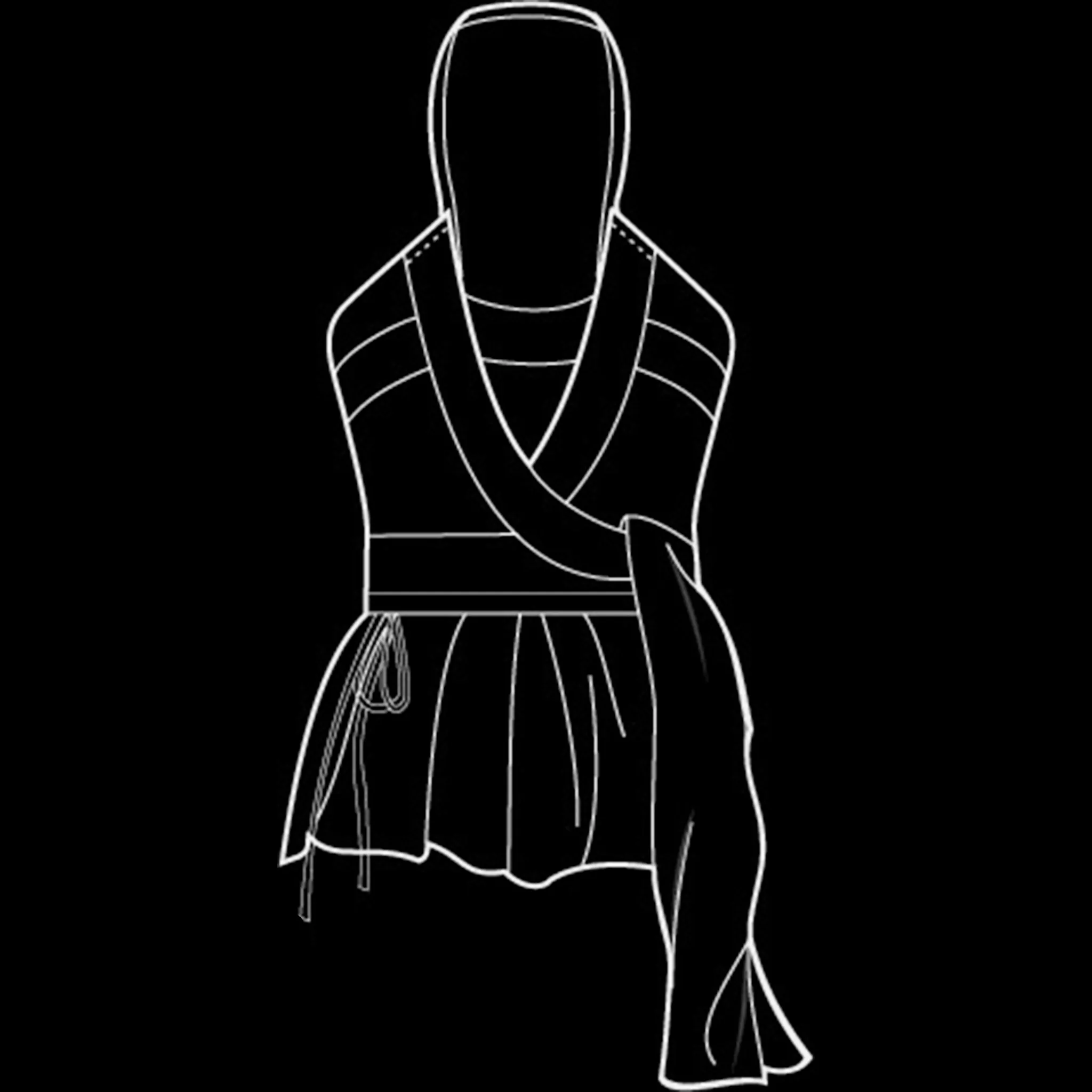Clothing Line 2 brush 37 of 60 — Procreate stamp preview