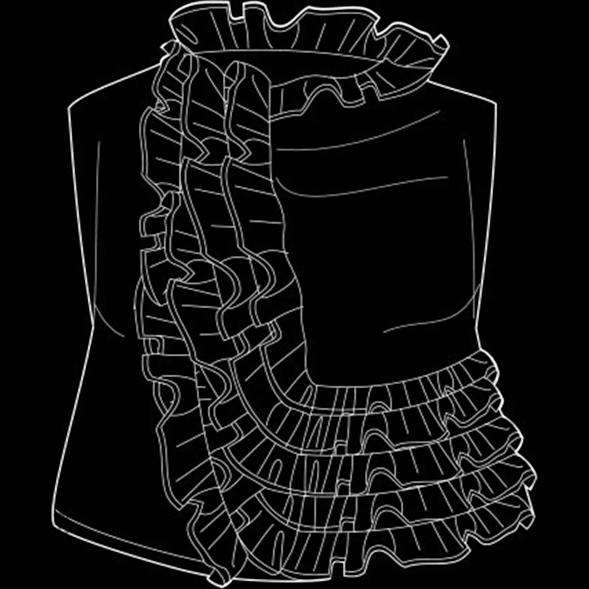 Clothing Line 2 brush 39 of 60 — Procreate stamp preview