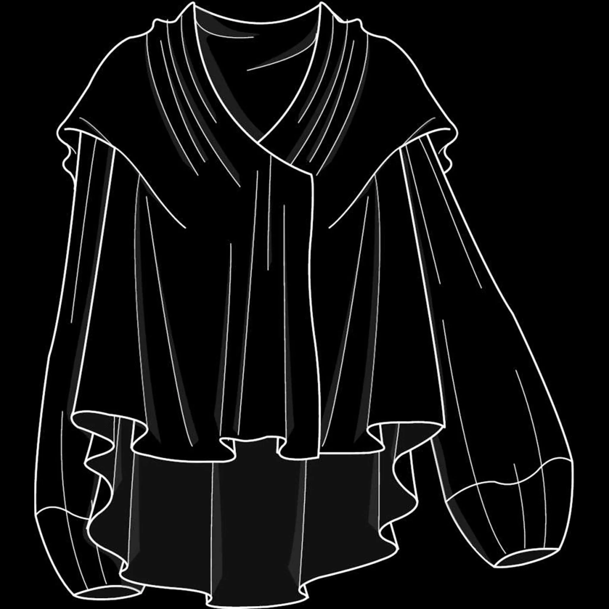Clothing Line 2 brush 42 of 60 — Procreate stamp preview