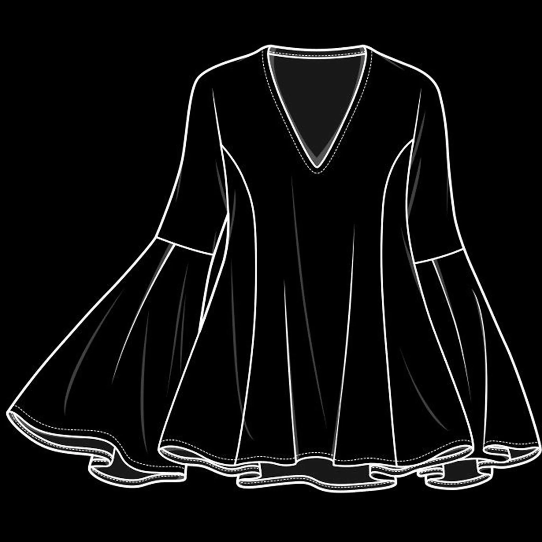 Clothing Line 2 brush 46 of 60 — Procreate stamp preview