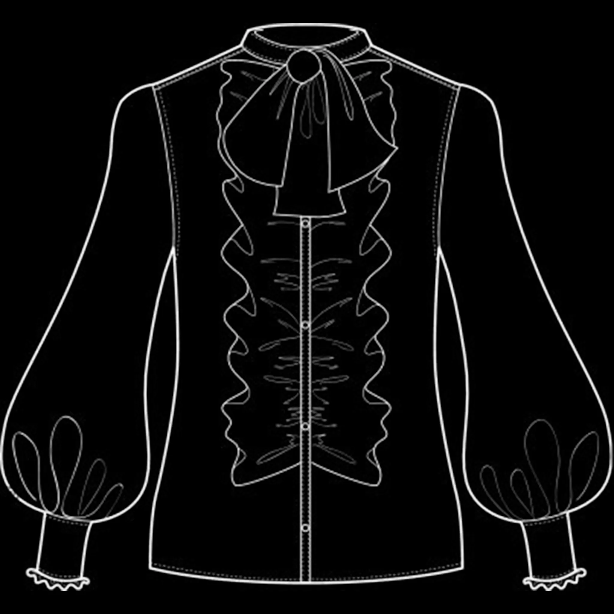 Clothing Line 2 brush 50 of 60 — Procreate stamp preview