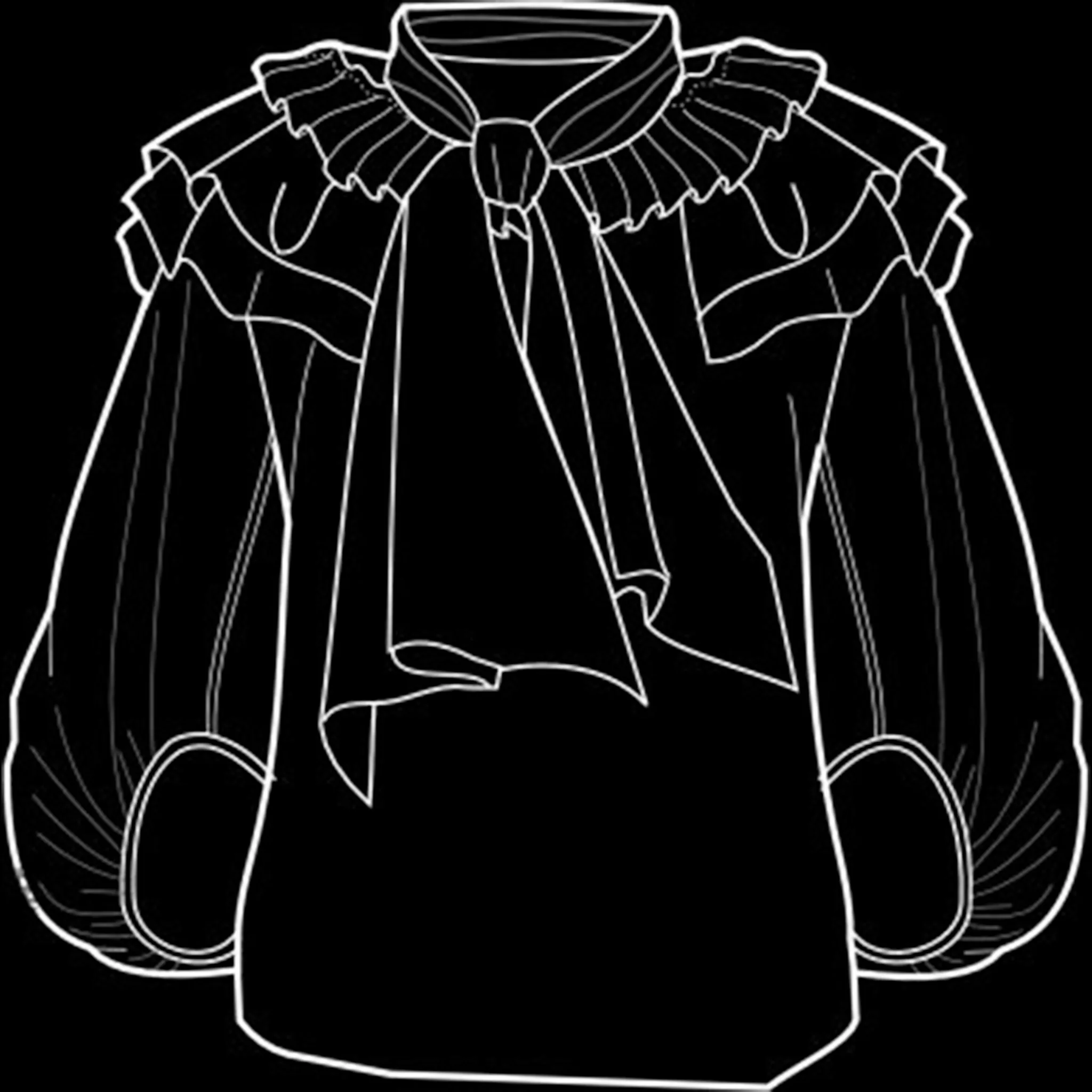 Clothing Line 2 brush 53 of 60 — Procreate stamp preview