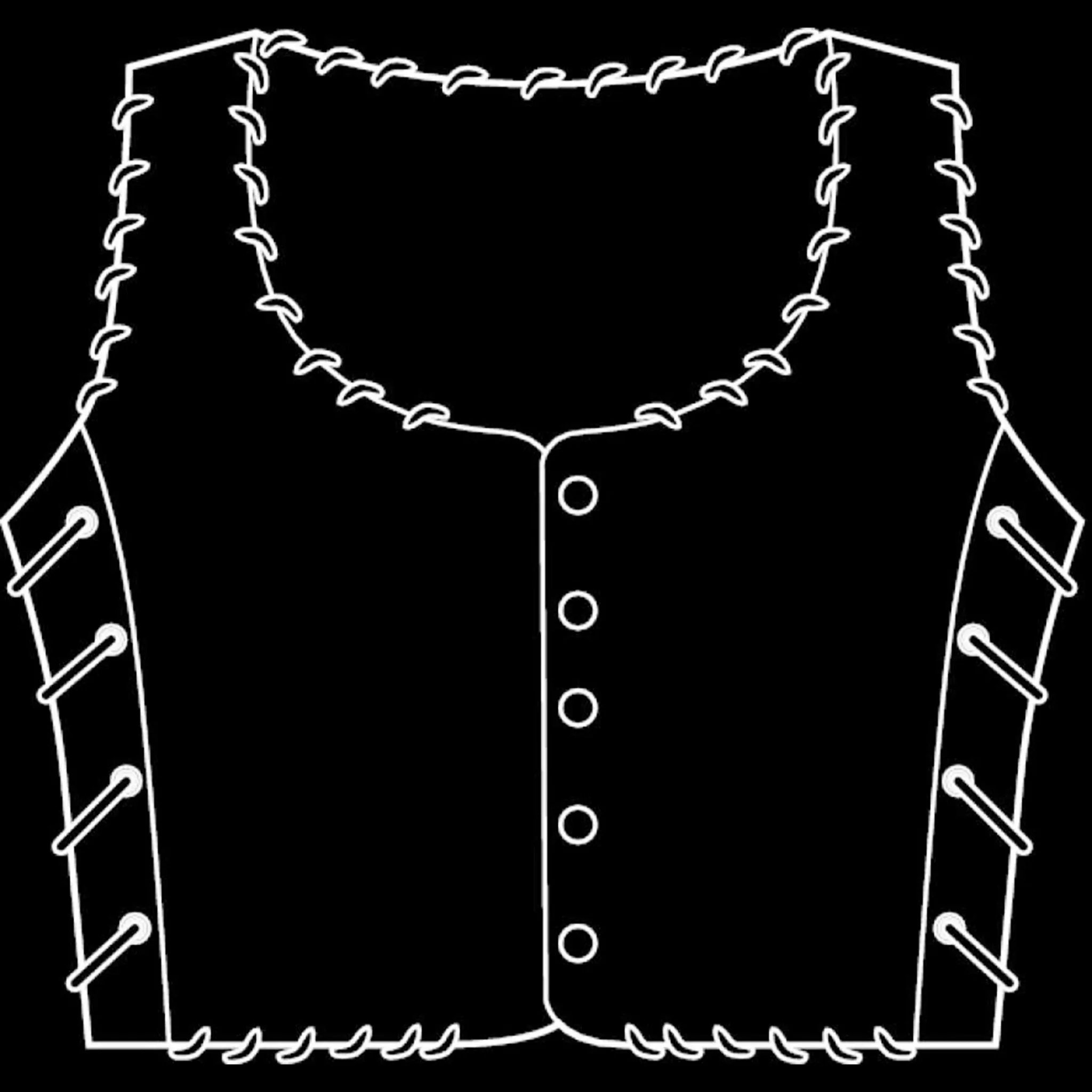 Clothing Line 2 brush 54 of 60 — Procreate stamp preview