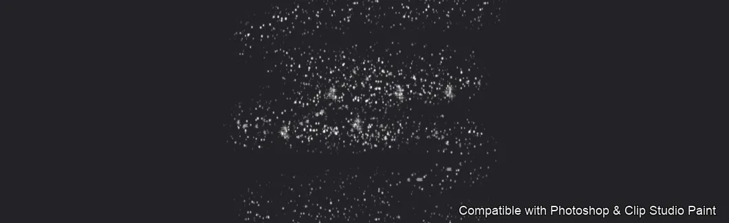 Cosmic Moon brush 11 of 20 — Photoshop & Clip Studio Paint .abr preview