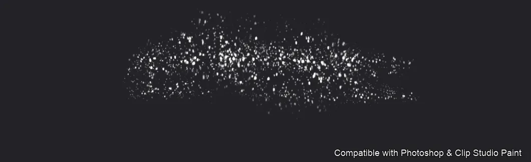 Cosmic Moon brush 14 of 20 — Photoshop & Clip Studio Paint .abr preview
