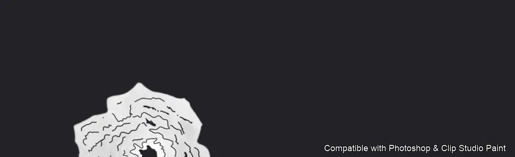 Countryside Kit brush 12 of 56 — Photoshop & Clip Studio Paint .abr preview