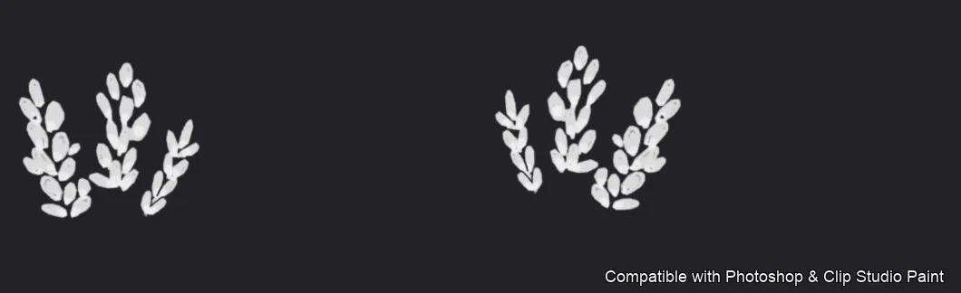 Countryside Kit brush 13 of 56 — Photoshop & Clip Studio Paint .abr preview
