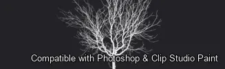 Countryside Kit brush 36 of 56 — Photoshop & Clip Studio Paint .abr preview