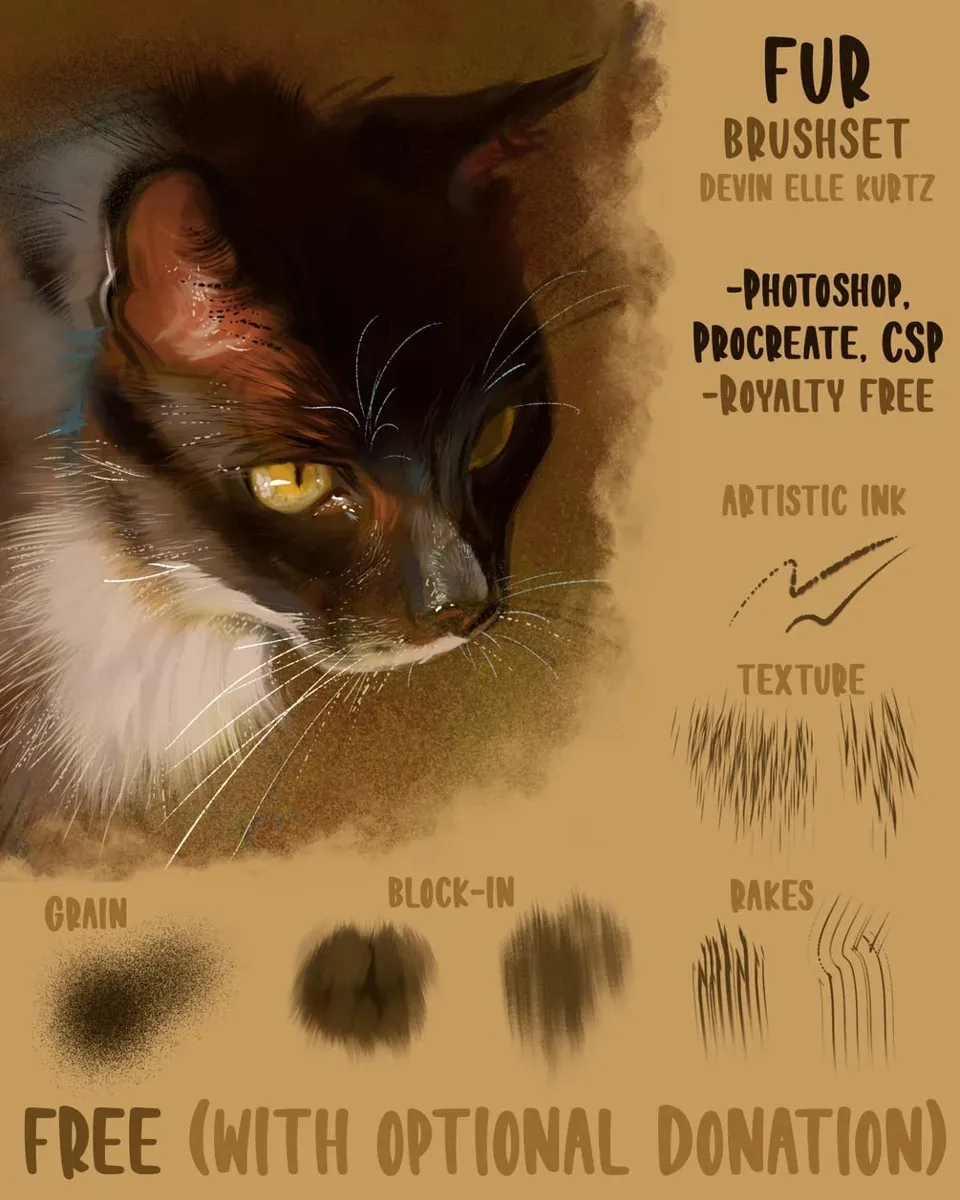 Fur Brushset — cover by Devin Elle Kurtz