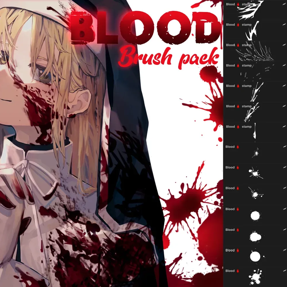 Free Blood Brush Pack — cover by Attki