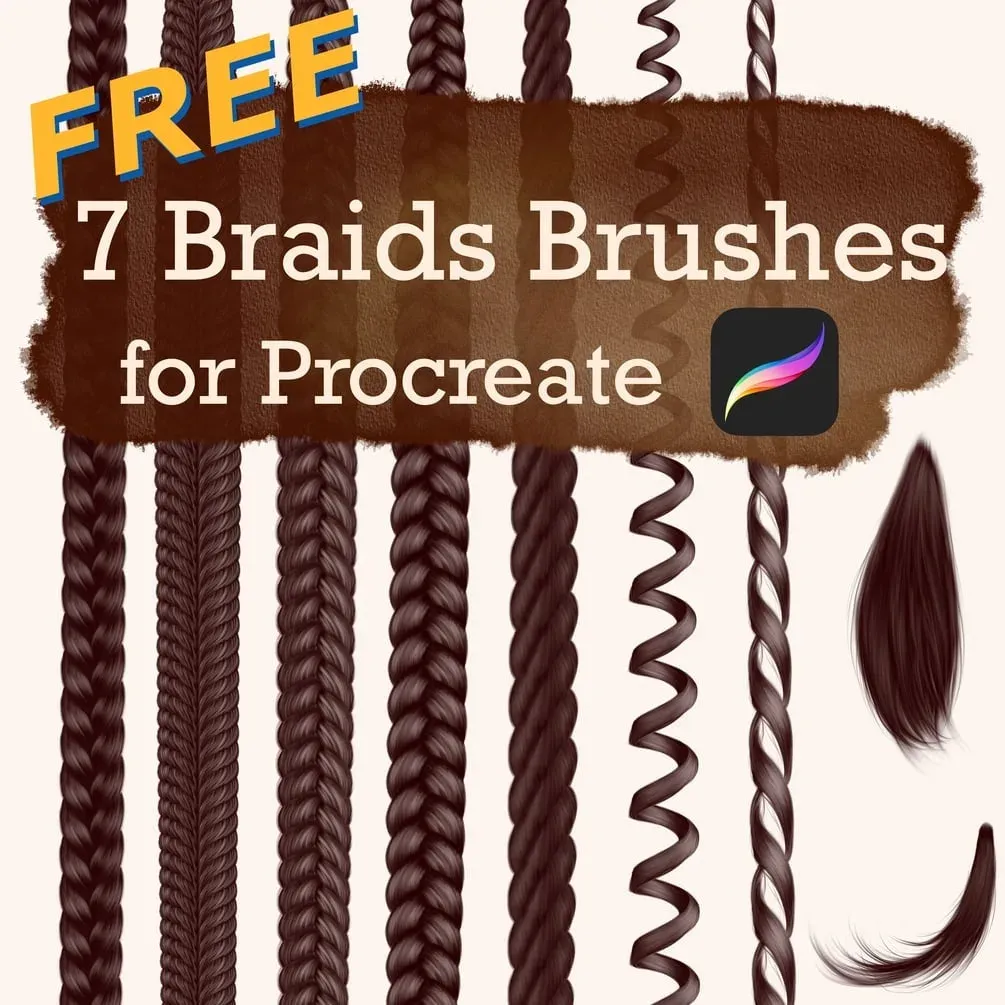 Free Braids Brushes — cover by Naomi Arts