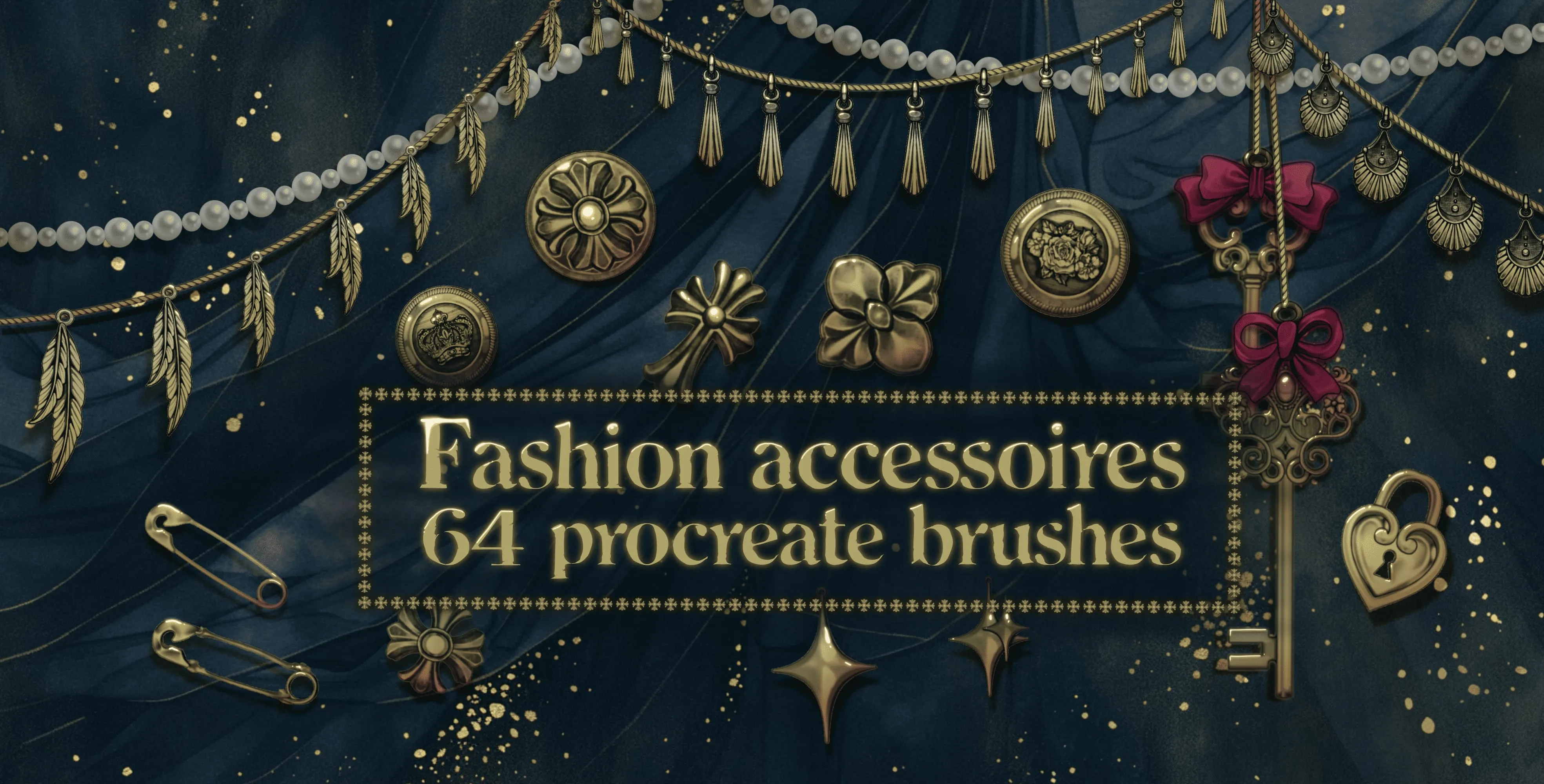 Fashion Accessories Procreate brush set cover