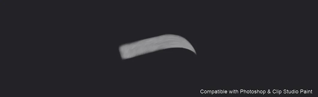 Flawless Brows brush 30 of 40 — Photoshop & Clip Studio Paint .abr preview