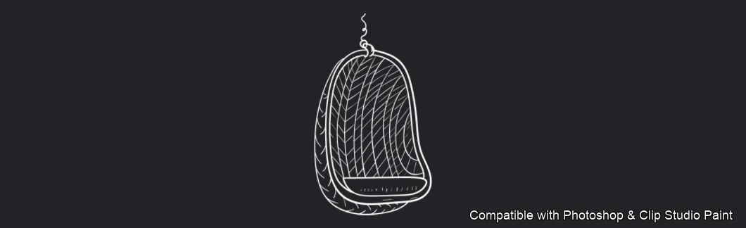 Furnish Studio brush 2 of 67 — Photoshop & Clip Studio Paint .abr preview
