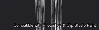 Furnish Studio brush 34 of 67 — Photoshop & Clip Studio Paint .abr preview