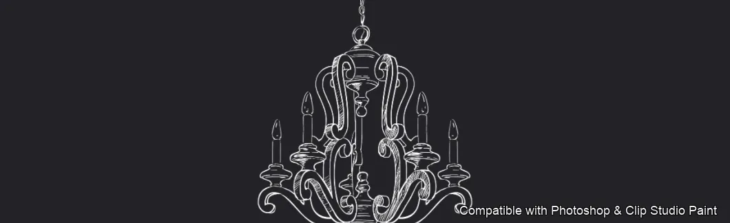 Furnish Studio brush 53 of 67 — Photoshop & Clip Studio Paint .abr preview