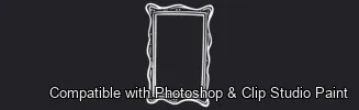 Furnish Studio brush 57 of 67 — Photoshop & Clip Studio Paint .abr preview