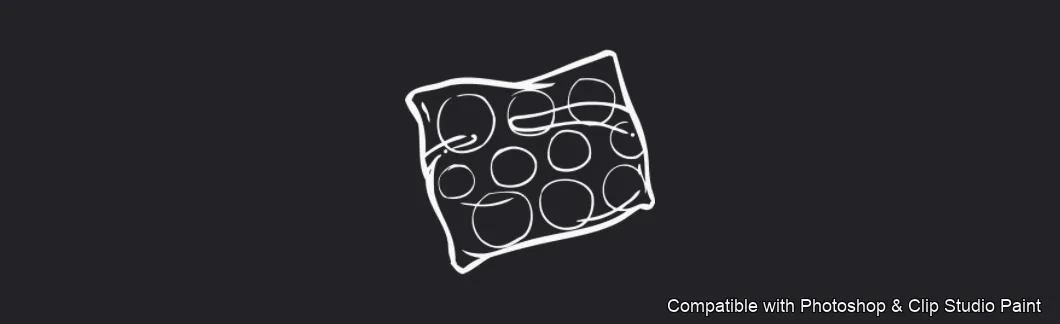 Furnish Studio brush 61 of 67 — Photoshop & Clip Studio Paint .abr preview