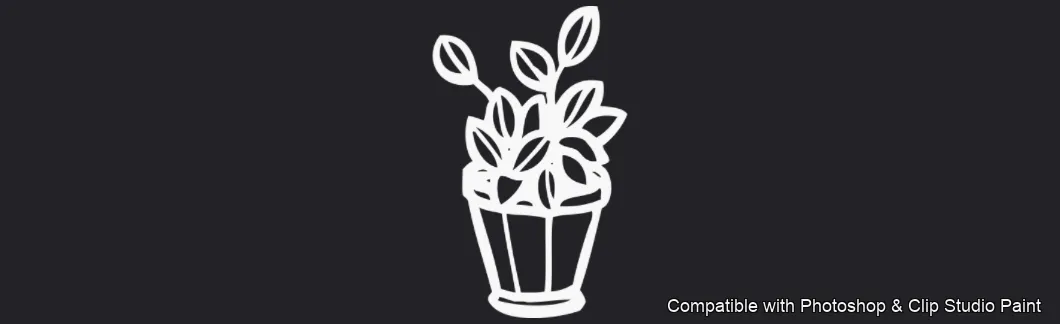 Furnish Studio brush 63 of 67 — Photoshop & Clip Studio Paint .abr preview
