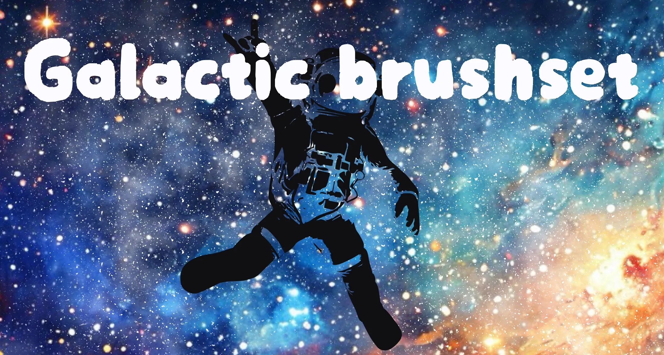 Galactic Procreate brush set cover