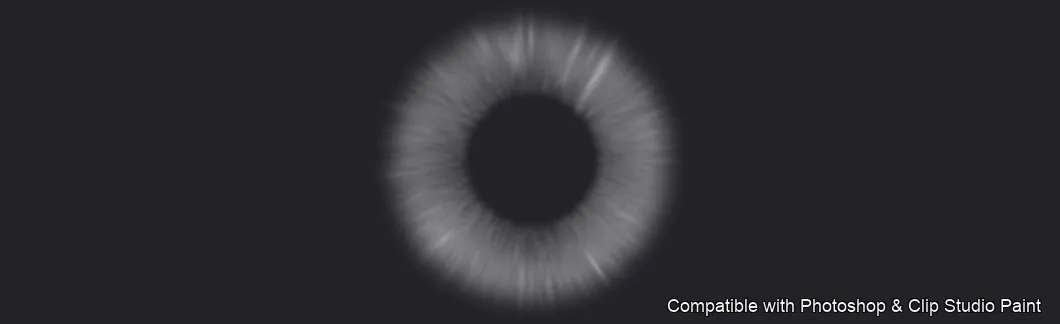 Iris Forge brush 15 of 36 — Photoshop & Clip Studio Paint .abr preview