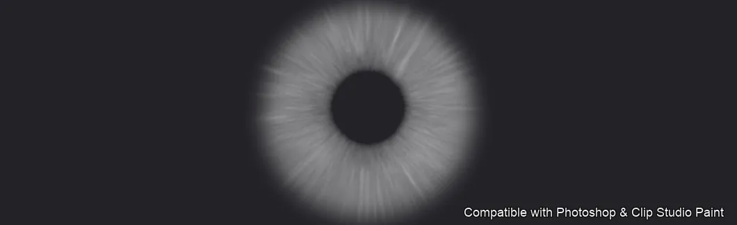 Iris Forge brush 17 of 36 — Photoshop & Clip Studio Paint .abr preview