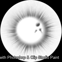 Iris Forge brush 28 of 36 — Photoshop & Clip Studio Paint .abr preview