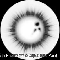 Iris Forge brush 33 of 36 — Photoshop & Clip Studio Paint .abr preview