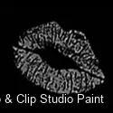 Luscious Lips brush 48 of 52 — Photoshop & Clip Studio Paint .abr preview