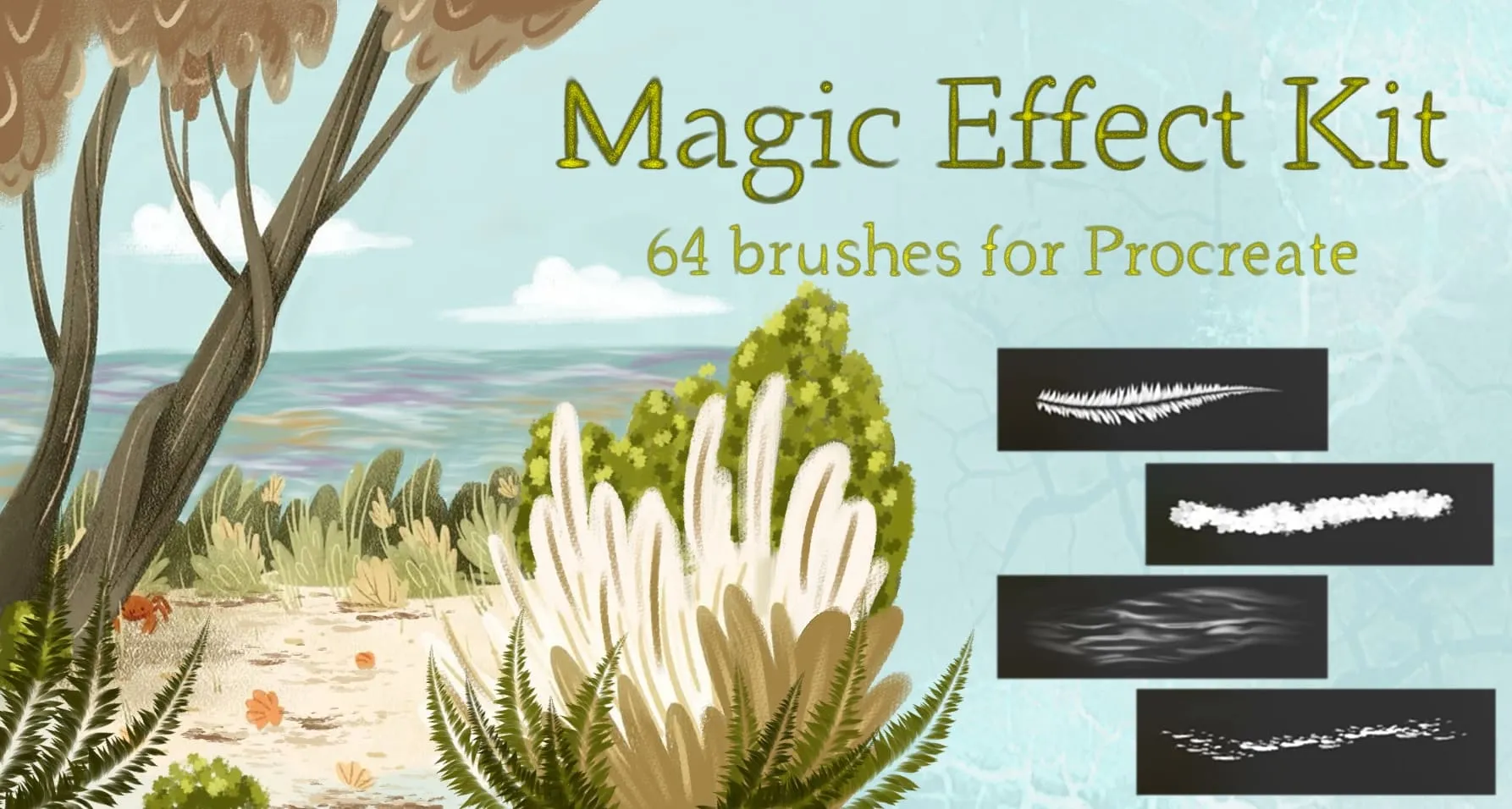 Magic Effect Kit Procreate brush set cover