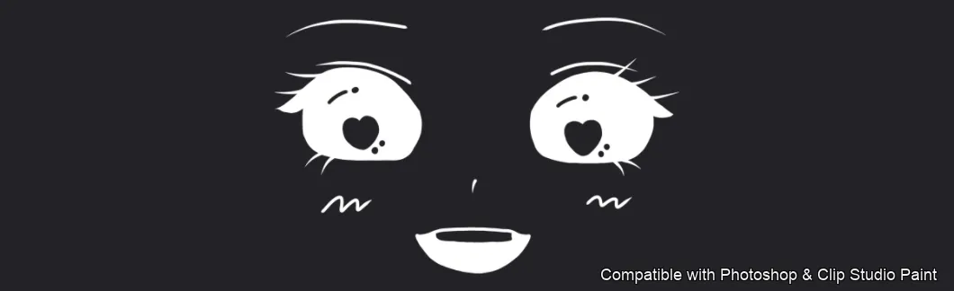 Manga Feels brush 30 of 40 — Photoshop & Clip Studio Paint .abr preview