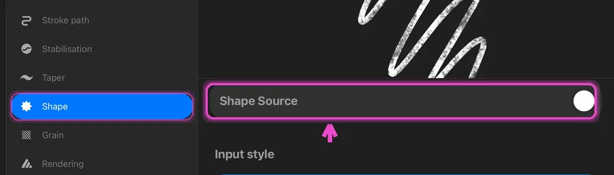 Import your Shape — how to install Procreate brushes on iPad