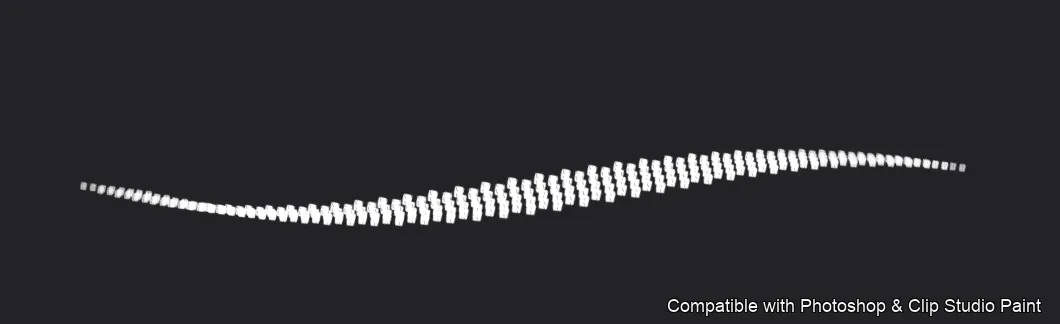 Necklace Studio brush 26 of 37 — Photoshop & Clip Studio Paint .abr preview