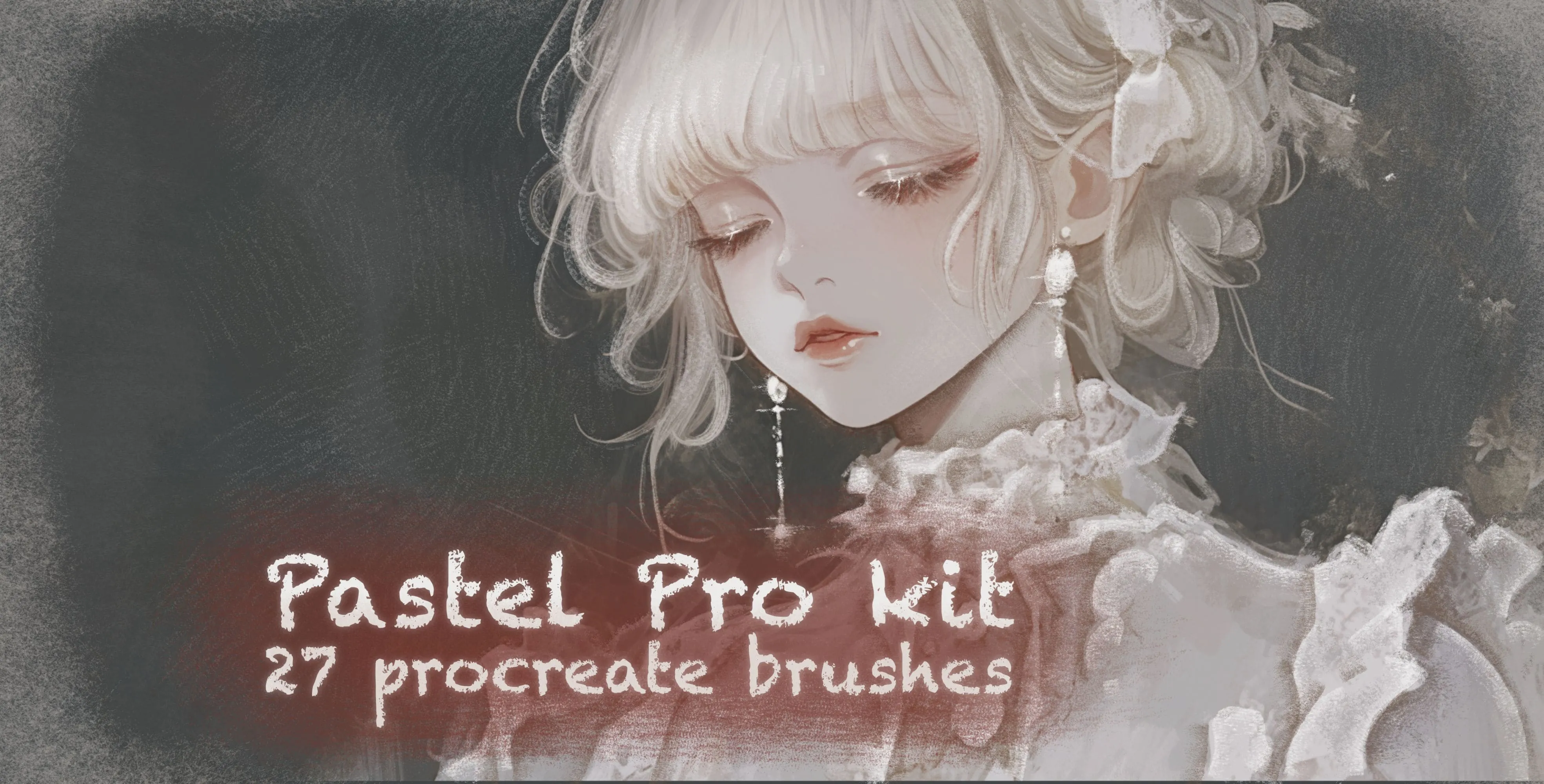 Pastel Pro Kit Procreate brush set cover