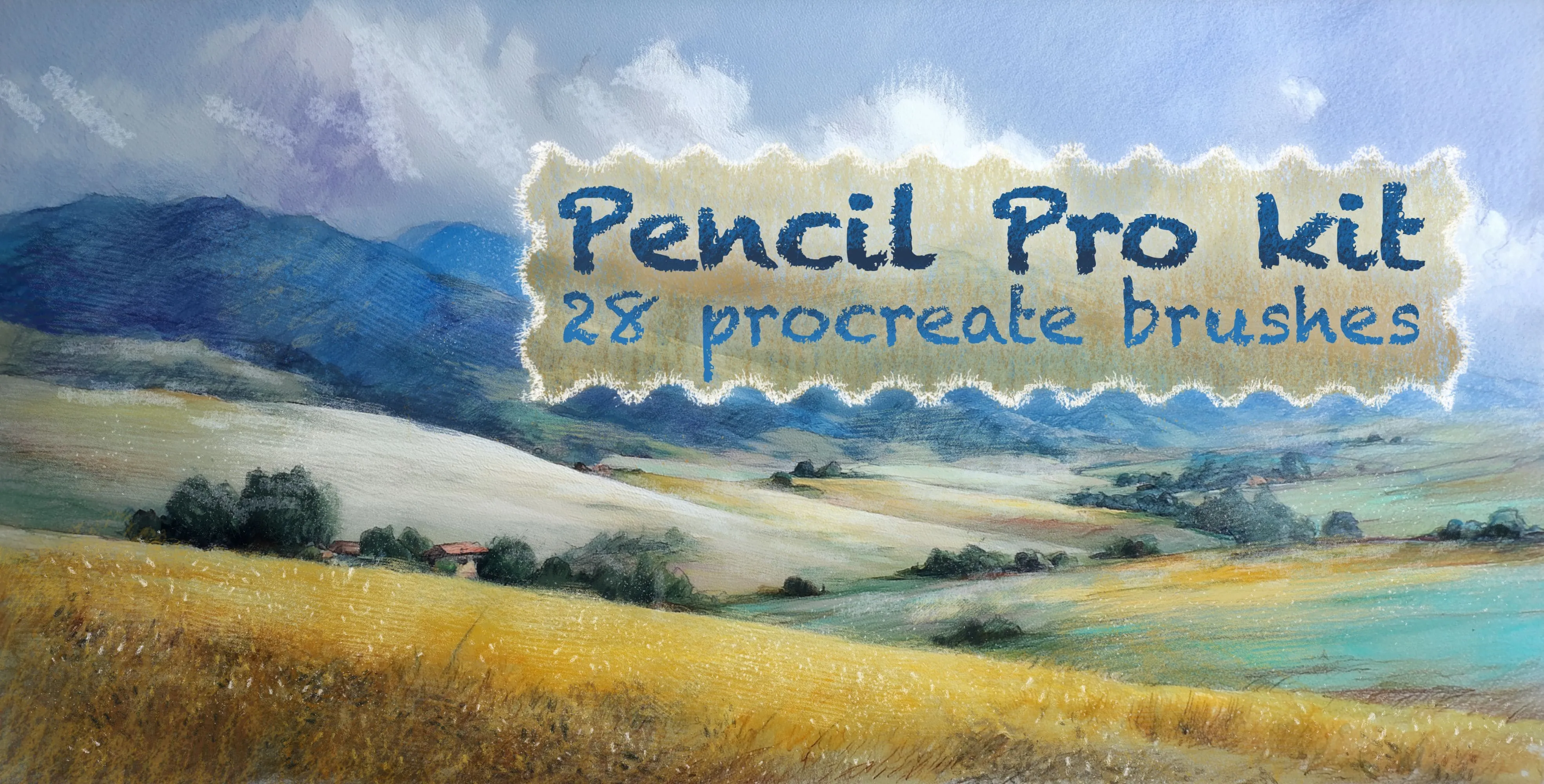 Pencil Pro Kit Procreate brush set cover