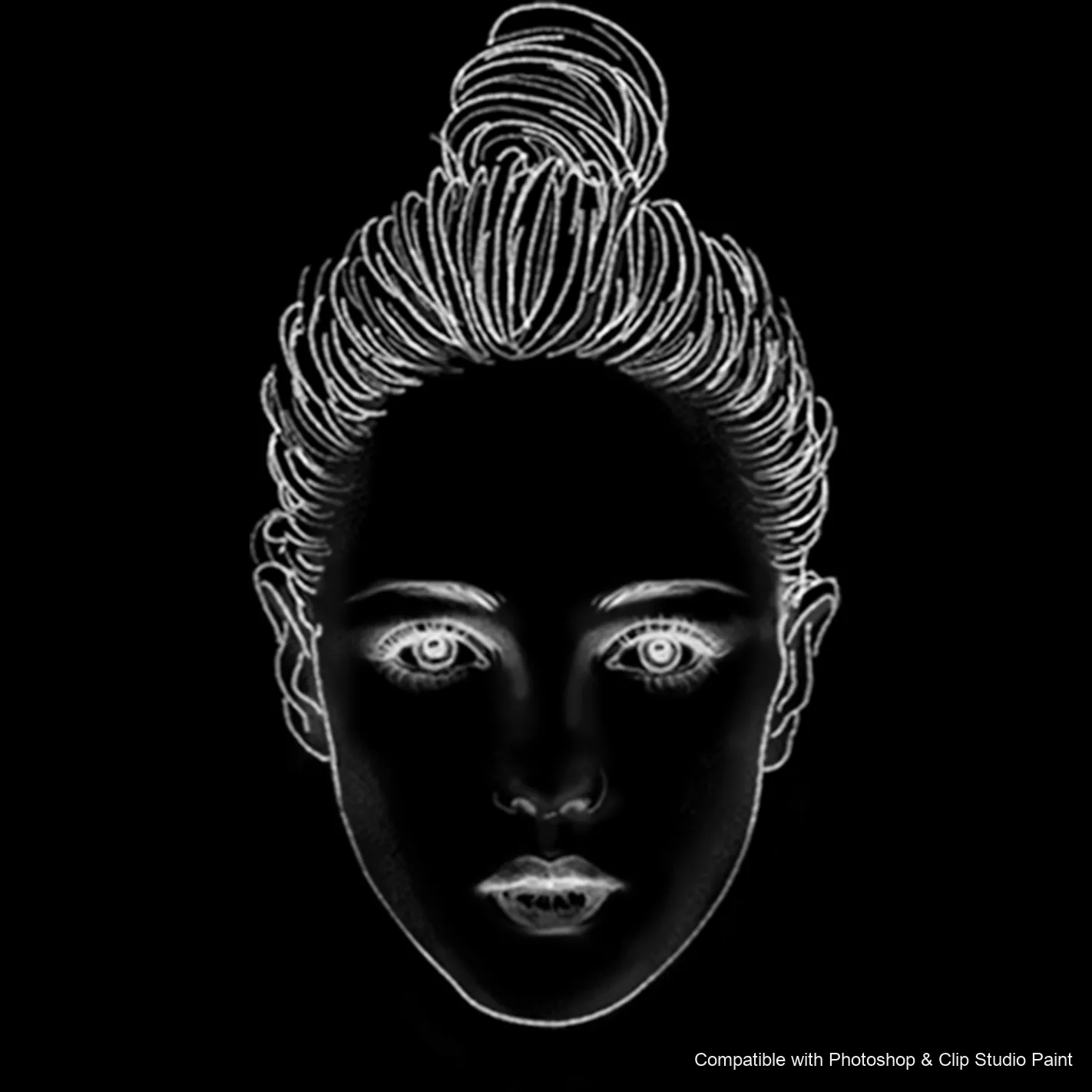 Pose Studio brush 50 of 54 — Photoshop & Clip Studio Paint .abr preview