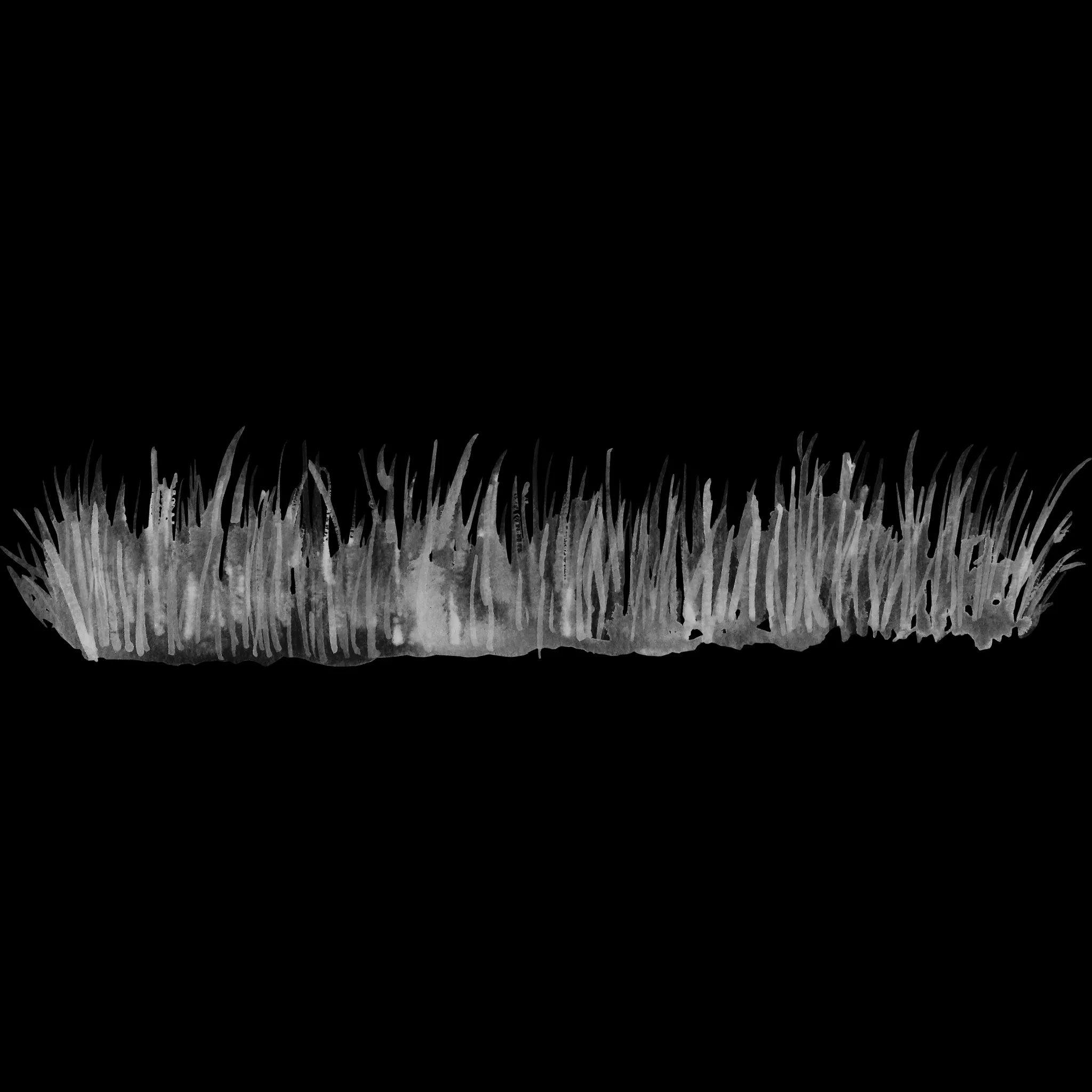 Single Grass brush 26 of 38 — Procreate stamp preview