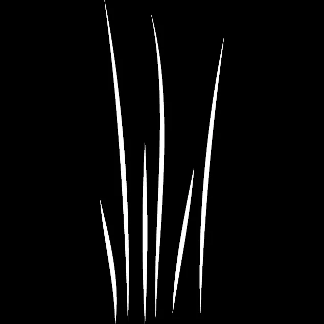 Single Grass brush 36 of 38 — Procreate stamp preview