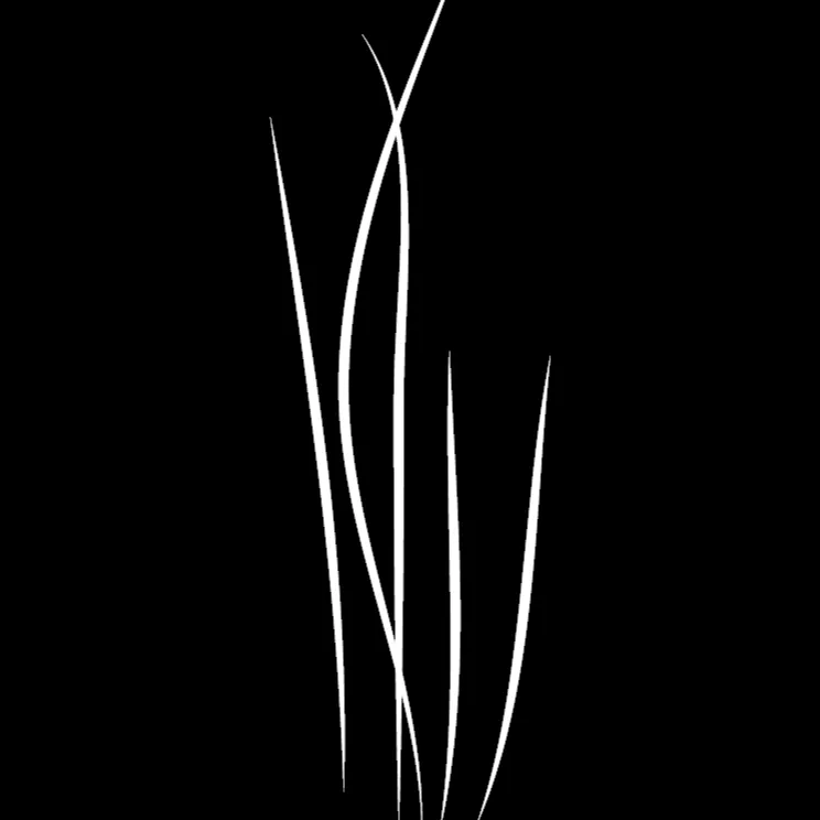 Single Grass brush 37 of 38 — Procreate stamp preview