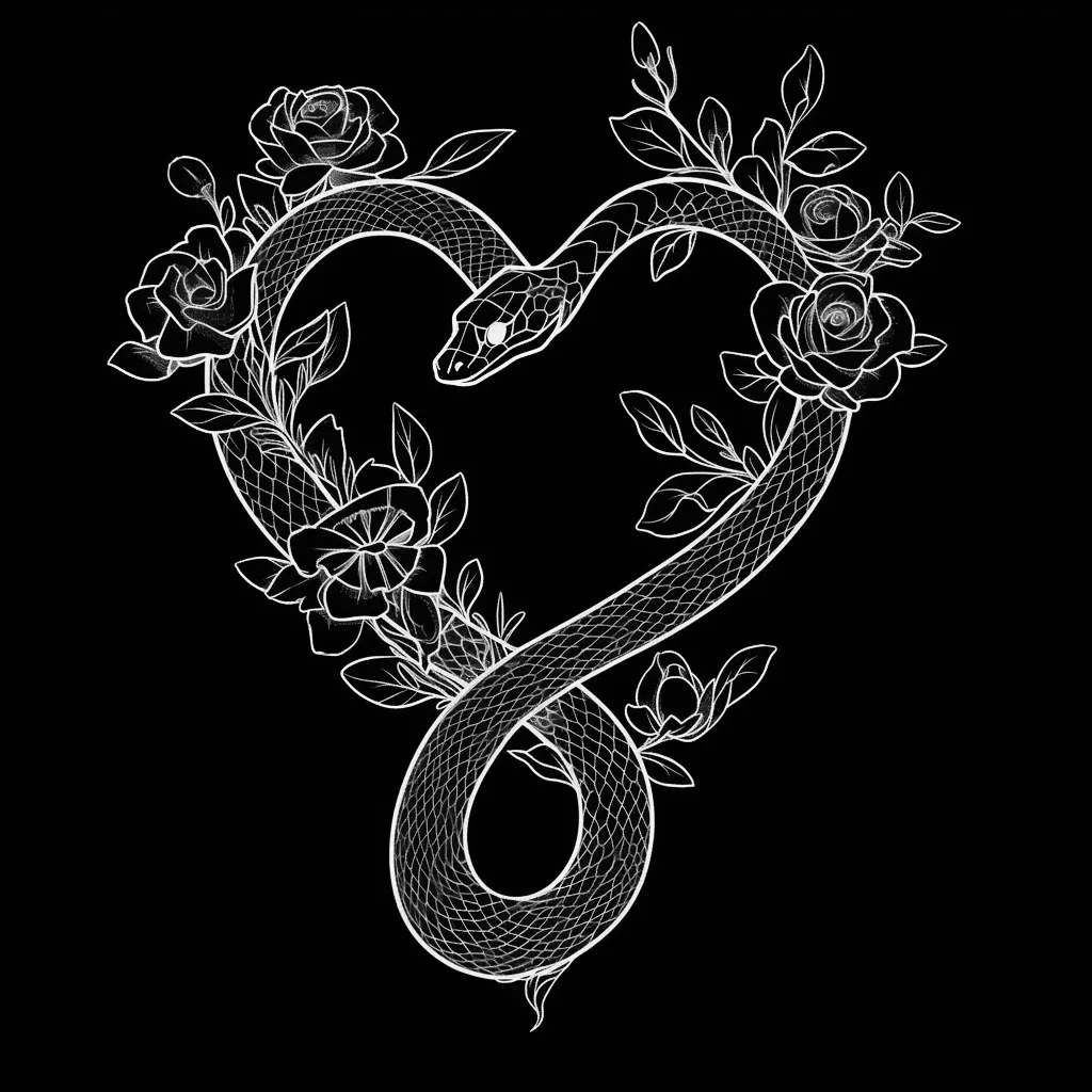 Snake Kit brush 17 of 100 — Procreate stamp preview