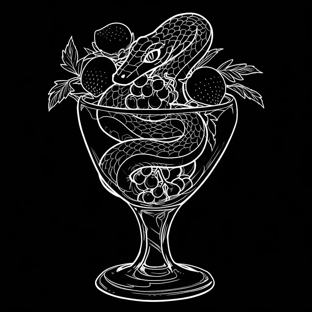 Snake Kit brush 18 of 100 — Procreate stamp preview