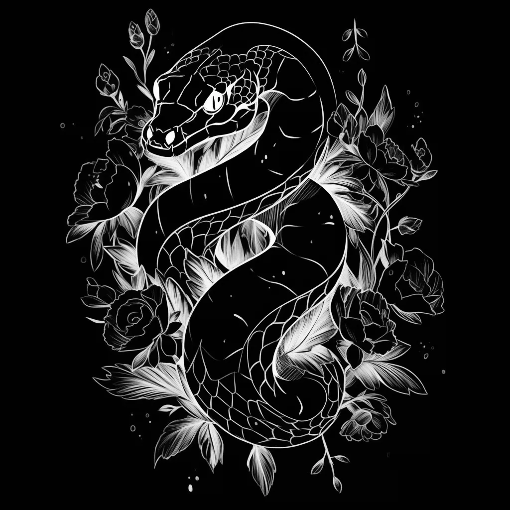 Snake Kit brush 23 of 100 — Procreate stamp preview